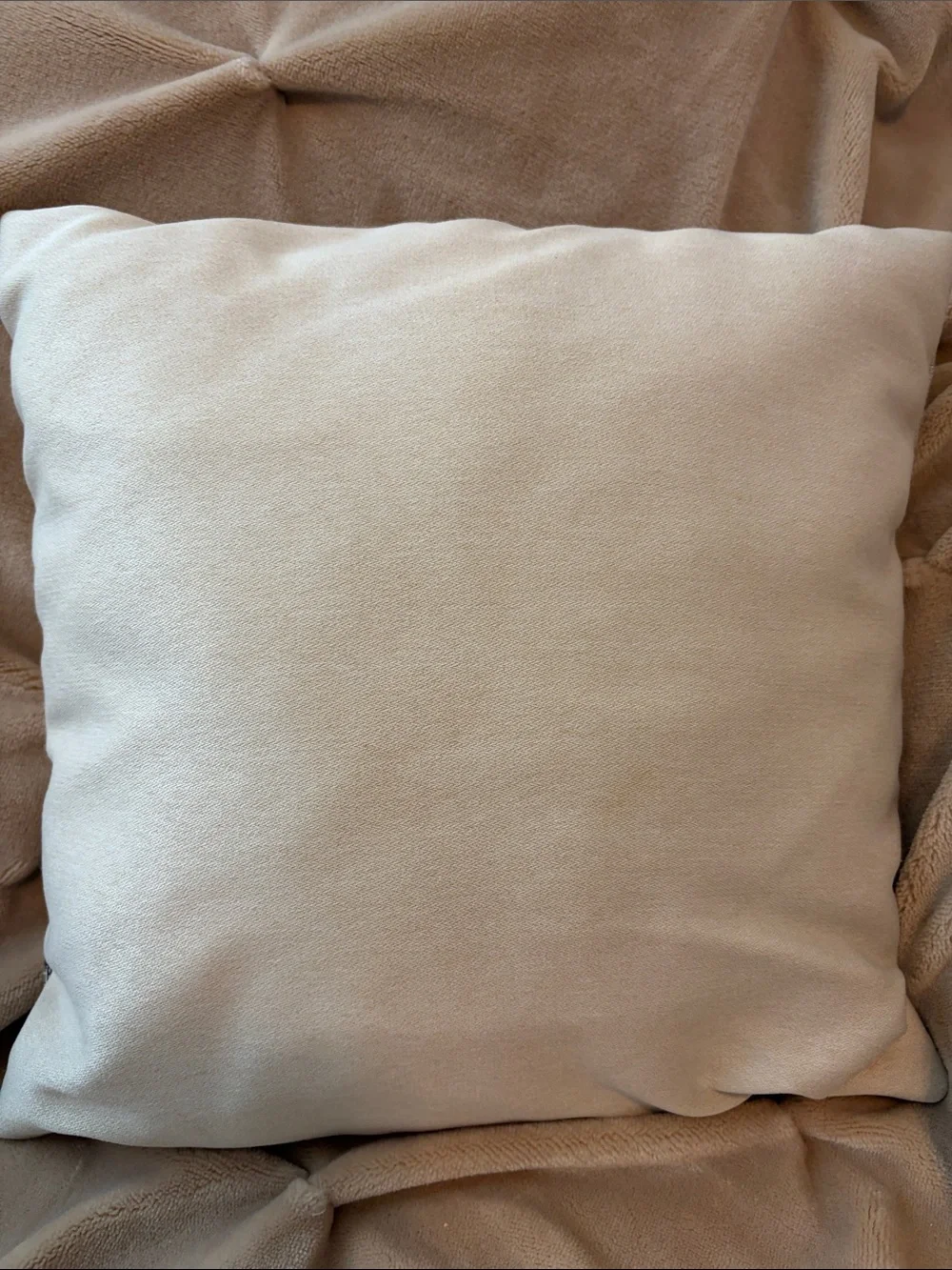 J. Pansu Paris Neutral Colors Tapestry Pillow Cover Mont Saint Michel France
